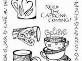 Coffee Mug Coloring Page Free Printable Coffee Coloring Pages for Adults