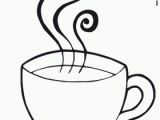 Coffee Mug Coloring Page Hot Chocolate Mug Coloring Page