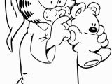 Color by Number Cat Coloring Pages Garfield