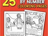 Color by Number Christian Coloring Sheets Best Value Bible Color by Number Printable 25 Bible Coloring Pages for Christians Instant Download Activity Book Bible Verse Church Activity