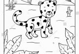 Color by Number Coloring Book Game Color by Number Leopard Educational Children Game Coloring