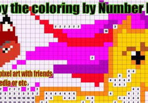 Color by Number Coloring Book Game Coloring Colorpixnu Pixel Art Coloring by Number