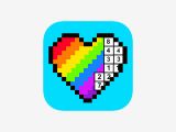Color by Number Coloring Game iTunes Rainbow Color by Number On the App Store