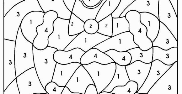 Color by Number Coloring Pages Easy by Numbers