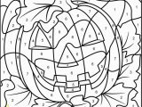 Color by Number Coloring Pages for Halloween Color by Numbers Halloween ダウンロード