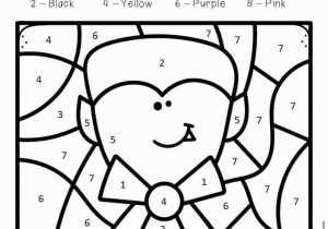 Color by Number Coloring Pages for Halloween Vampire Color by Number Halloween Preschool Worksheets