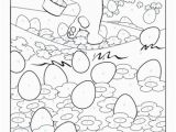 Color by Number Easter Coloring Pages Easter Color by Number Page with Images