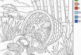 Color by Number Flower Coloring Pages Download This Free Color by Number Page From Favoreads Get