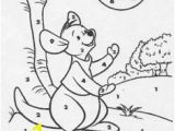 Color by Number Kangaroo Coloring Page 24 Best Mfw Kangaroo Images