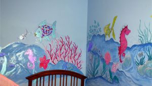 Color by Number Wall Mural Dorisann S Designs Rainbow Fish