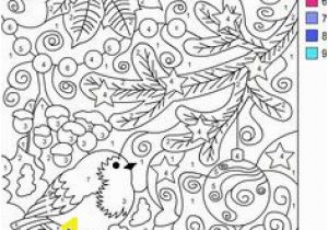 Color by Number Winter Coloring Sheets 105 Best Color by Numbers Images