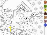 Color by Number Winter Coloring Sheets 634 Best Mic Images In 2020