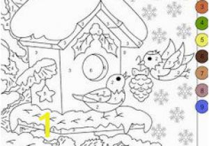 Color by Number Winter Coloring Sheets 634 Best Mic Images In 2020