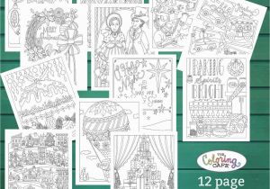 Color by Numbers Holiday Coloring Pages Coloring Pages Christmas Color by Number Printables for