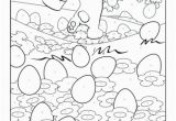 Color by Numbers Holiday Coloring Pages Easter Color by Number Page with Images