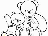 Color Pages Teddy Bear Teddy Bear Big Teddy Bear and Smaller Teddy Bear Coloring