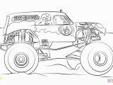 Coloring Book Pages Of Monster Trucks Grave Digger Monster Truck Coloring Page