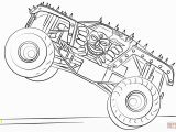 Coloring Book Pages Of Monster Trucks Max D Monster Truck Coloring Page