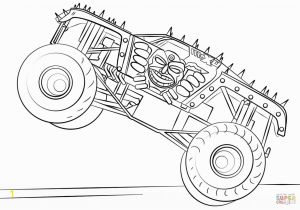 Coloring Book Pages Of Monster Trucks Max D Monster Truck Coloring Page