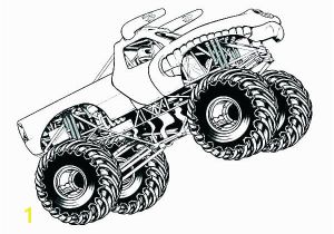 Coloring Book Pages Of Monster Trucks Monster Truck Coloring Book Pages Grave Digger Blaze Free Jam Trucks