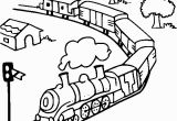 Coloring Image Of A Train toy Train Line Coloring Page