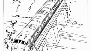 Coloring Image Of A Train Train and Railroad Coloring Pages Mit Bildern
