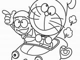 Coloring Kitty and Painting Doraemon for toddlers Doraemon In Car Coloring Pages for Kids Printable Free