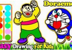 Coloring Kitty and Painting Doraemon for toddlers Learn Coloring Pages for Kids Learncoloringpagesforkids On