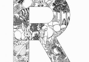 Coloring Letters Of the Alphabet Alphabet Coloring Pages