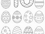 Coloring Number Pages for Kindergarten Free Preschool Printables Easter Number Tracing Worksheets