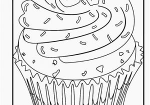 Coloring Page Cake Decorating 25 Cupcakes Coloring Page