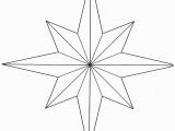 Coloring Page Christmas Star Hopemore Eight Point Star Template
