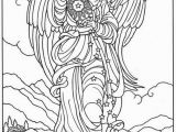 Coloring Page Christmas Star Misc Angel Sprinkling Stars