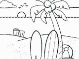 Coloring Page Coconut Tree Surfboard Coloring Pages Beautiful Kart Fresh O D Colouring