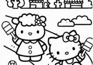 Coloring Page Hello Kitty Flowers 227 Best Coloring Hello Kitty Images