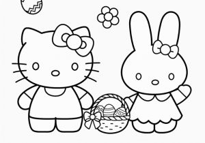 Coloring Page Hello Kitty Flowers Pin On Easter