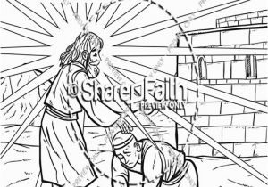 Coloring Page Jesus Heals Ten Lepers Romans Road Sunday School Coloring Pages