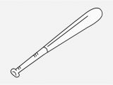 Coloring Page Of A Baseball Bat Baseball Bat Clipart Coloring Page Free Transparent Png