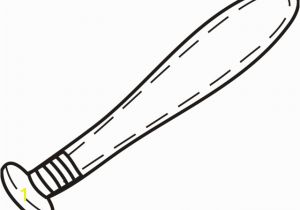 Coloring Page Of A Baseball Bat Baseball Bat Coloring Page Greatest Book Clipart Best