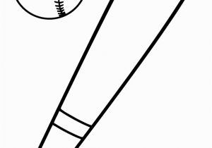 Coloring Page Of A Baseball Bat Baseball Bat Coloring Pages