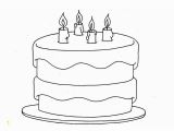 Coloring Page Of A Birthday Cake Birthday Coloring Page Coloring Page Coloring Pages
