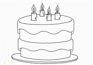 Coloring Page Of A Birthday Cake Birthday Coloring Page Coloring Page Coloring Pages