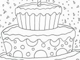 Coloring Page Of A Birthday Cake Coloring Pages Birthday Cake Coloring Pages Birthday Birthday