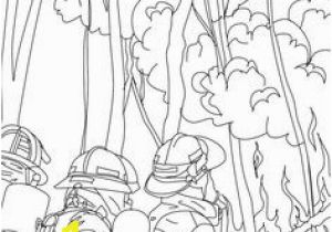 Coloring Page Of A Firefighter Job Coloring Pages