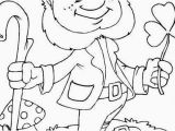 Coloring Page Of A Leprechaun Patrick Coloring Best Leprechaun Coloring Pages I Pinimg 736x 0d