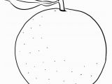 Coloring Page Of A Pear orange Coloring Page Print orange is One Of the Most