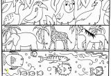 Coloring Page Of A River Animal Coloring Page Luxury Coloring Page God Created Animals Best