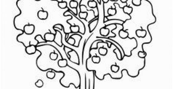 Coloring Page Of An Apple Tree 52 Best Trees Coloring Sheets Images