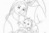 Coloring Page Of Baby Jesus Mary and Joseph Jesus Mary and Joseph Coloring Page