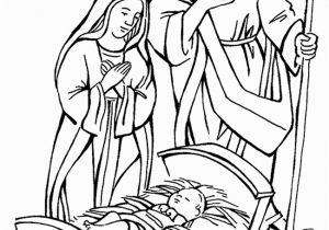 Coloring Page Of Baby Jesus Mary and Joseph Mary and Joseph and Baby Jesus Bible Coloring Pages